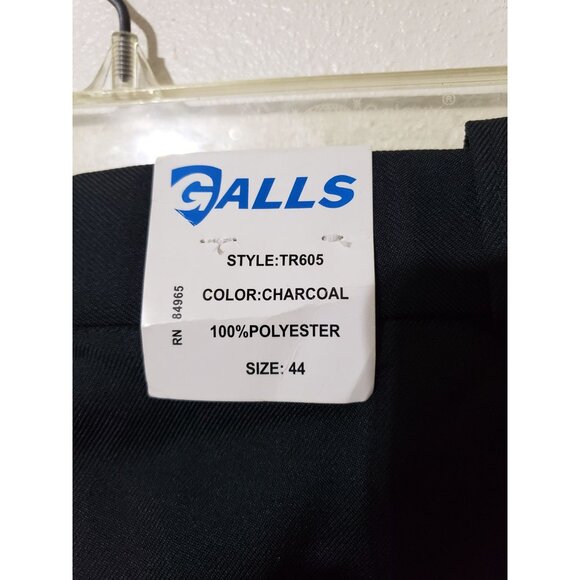 Galls TR605 charcoal, adjustable waist, unhemmed, work pants, size 44 - Picture 3 of 8